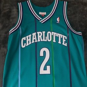 Mitchell & Ness Jersey Charlotte Larry Johnson #2